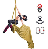 Aerial Silks Yoga Swing Set WITH RIGGING EQUIPMENT